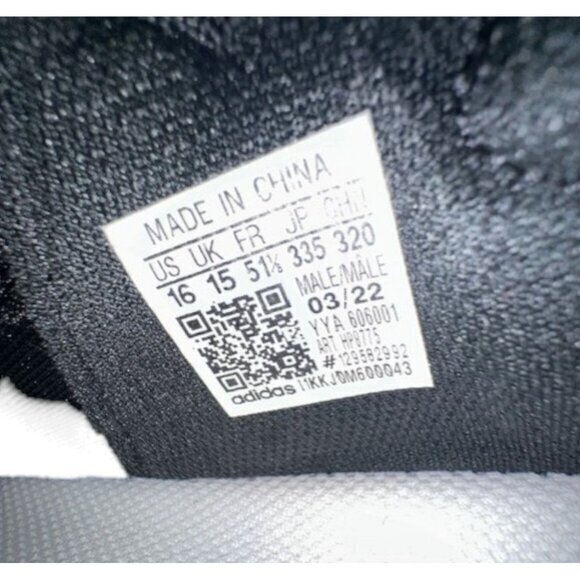 Adidas Freak 22 GW3427 Black White Football Cleats Men's 16 New with Tags - Picture 8 of 13